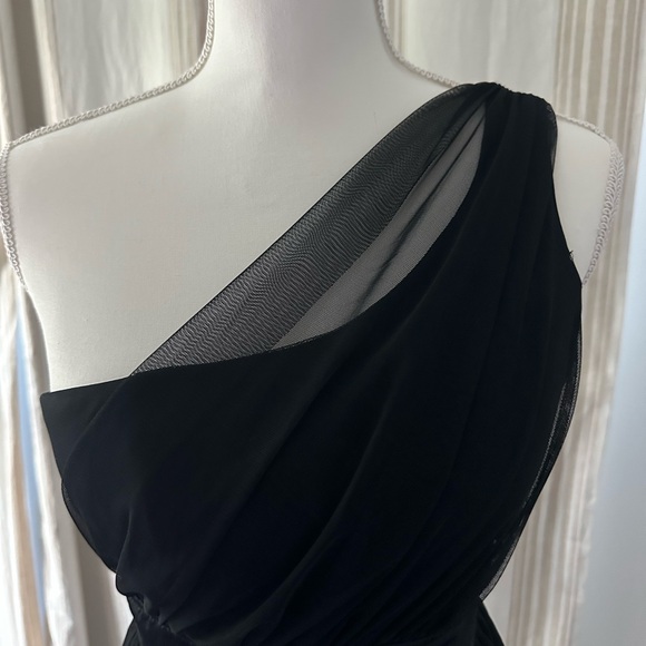 Teen dress off the shoulder, color black, size 3 - Picture 4 of 4